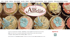 Desktop Screenshot of ameliabakery.com